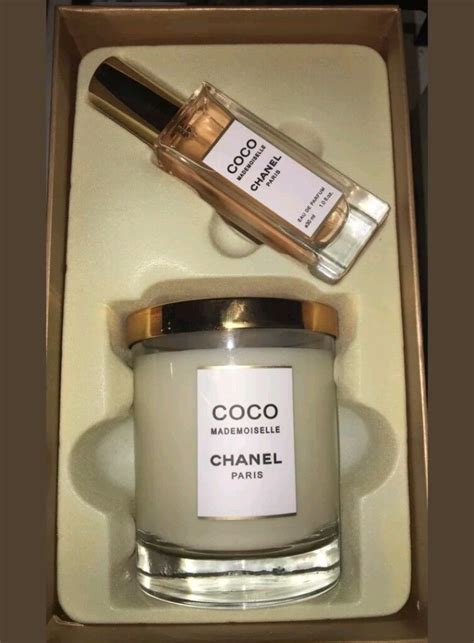 coco chanel candle set|coco chanel mademoiselle gift set.